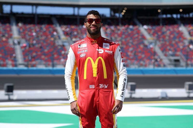 Bubba Wallace before the Instacart 500 at Phoenix. (Photo by Sean Gardner/23XI Racing via Getty Images)