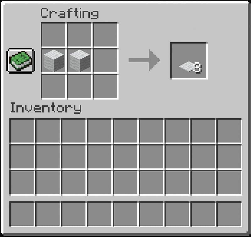 Place Wool on the Crafting Grid