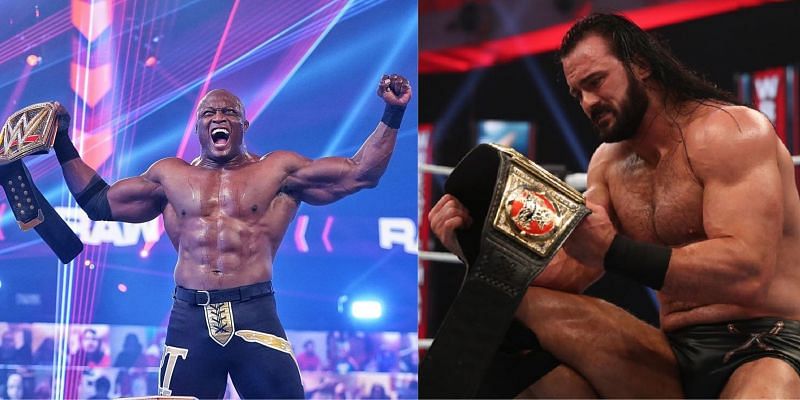 WWE चैंपियन बॉबी लैश्ले vs ड्रू मैकइंटायर   