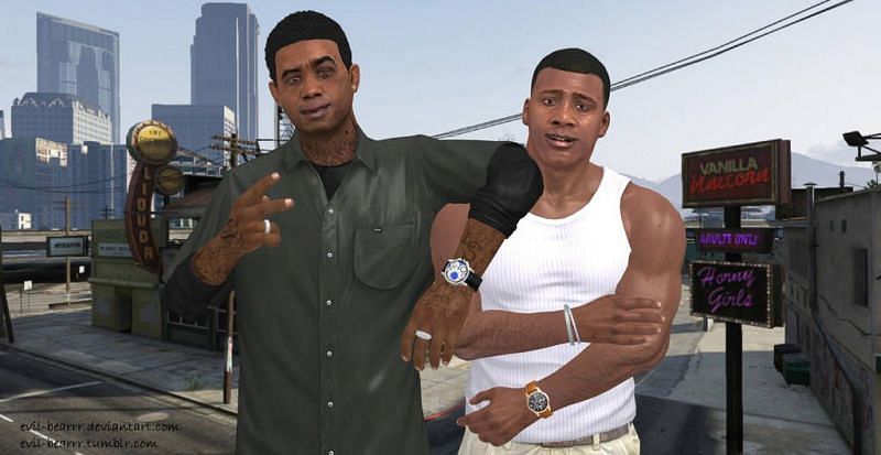 5 Most Hilarious Franklin And Lamar Moments In GTA 5