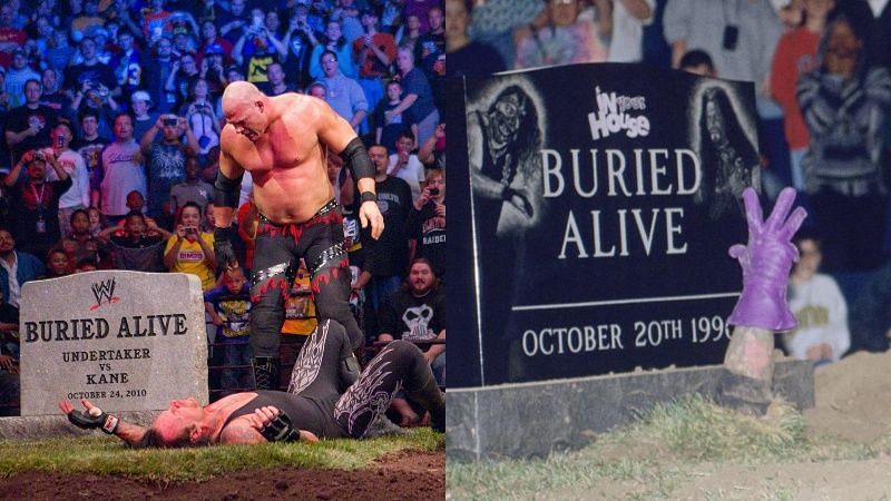 अंडरटेकर को कितनी बार WWE में जिंदा दफ़नाया गया?