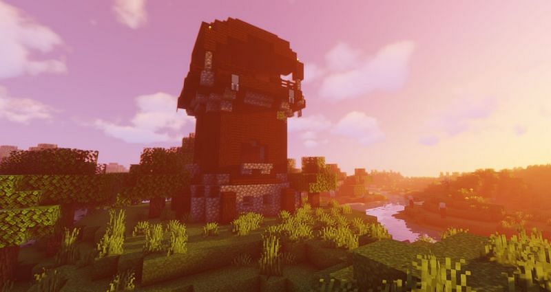 Shown: A heavily fortified Pillager Outpost in Minecraft (Image via Minecraft)