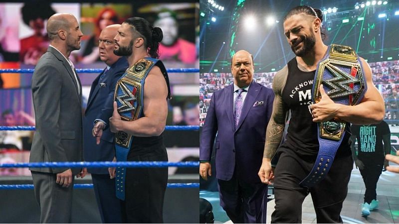 सिजेरो vs WWE यूनिवर्सल चैंपियन रोमन रेंस