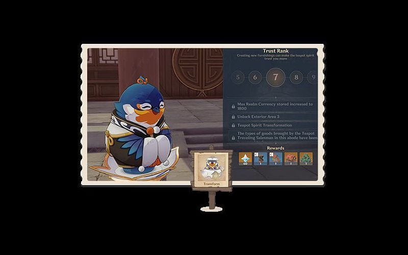 How to get Serenitea Pot in Genshin Impact 1.5 update Trust Rank