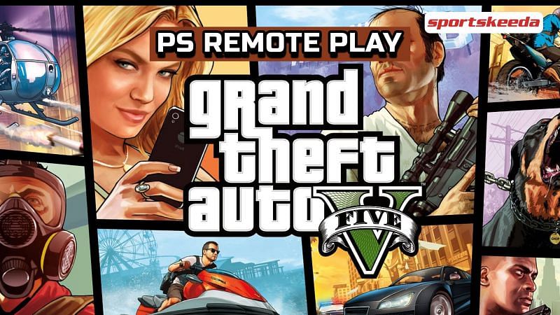 GTA 5 can now be played on Android devices with the help of Steam Link and PS Remote Play (Image via Sportskeeda)