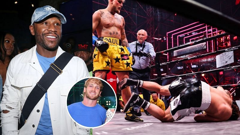 Logan Paul has something to say to Floyd Mayweather following brother Jake Paul&#039;s win