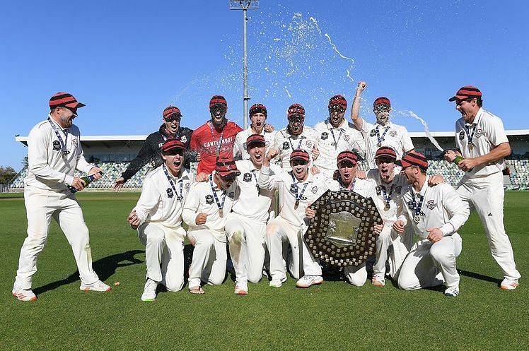 Canterbury capped off a fabulous domestic season with the Plunket Shield title.