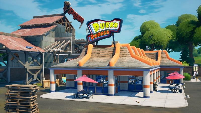 Durr Burger Location Where Is The Landmark In Fortnite Season 6