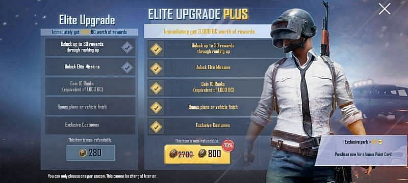 The WP has two variants: Elite Plus and Elite Upgrade Plus