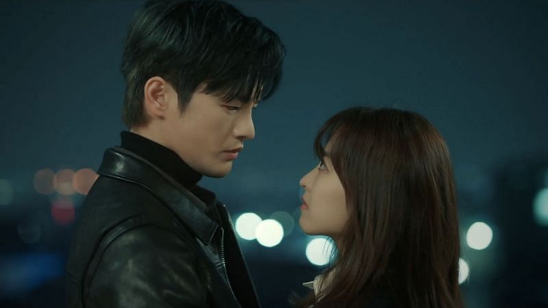Seo In Guk and Park Bo Young are ill-fated lovers in Doom At Your Service (Image via tvN/Rakuten Viki)
