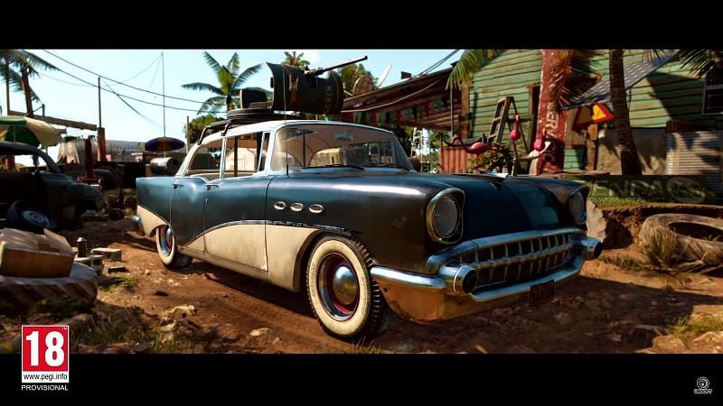 Customizable cars in Far Cry 6 (Image via Ubisoft)