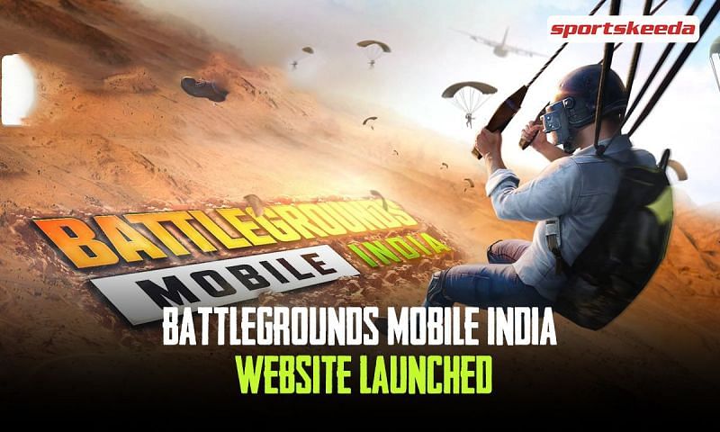 A new Battlegrounds Mobile India website has been launched (Image via Sportskeeda)