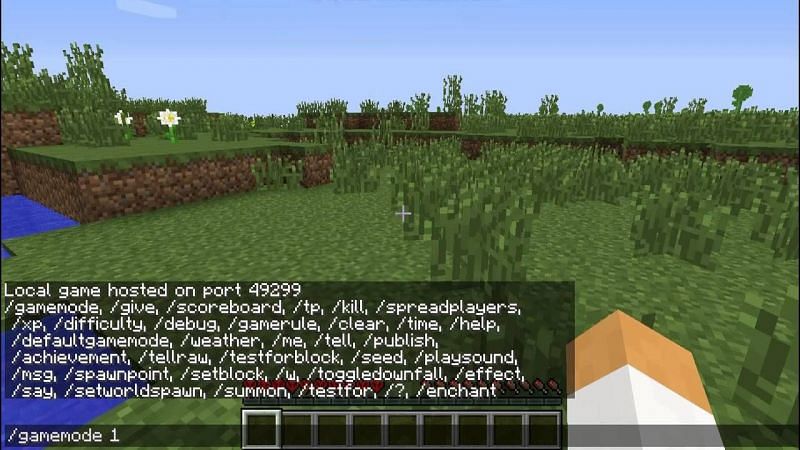 Changing gamemodes in Minecraft can be very useful for players. (Image via Shadow on YouTube)