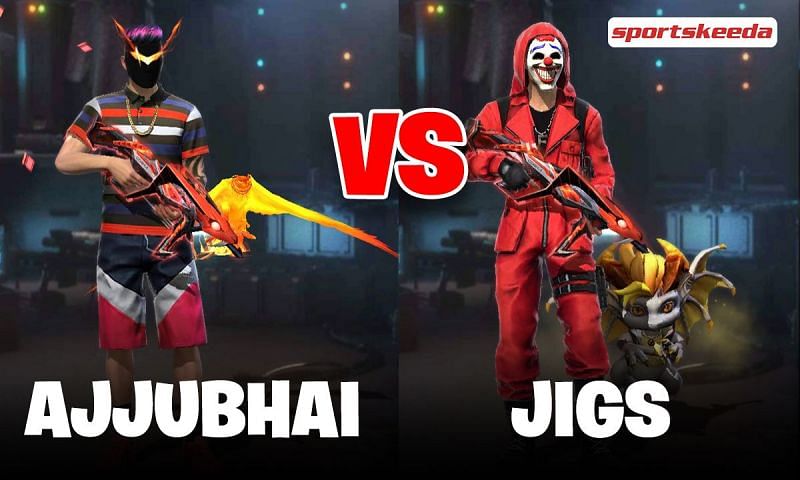 Ajjubhai (Total Gaming) Vs JIGS: Who Has Better Free Fire Stats In May ...