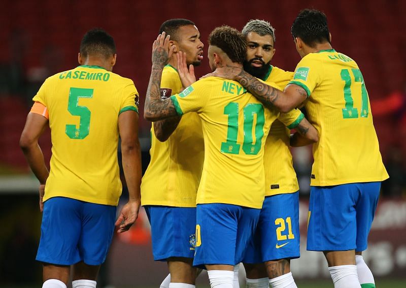 Brazil have won all five of their qualifying games so far.