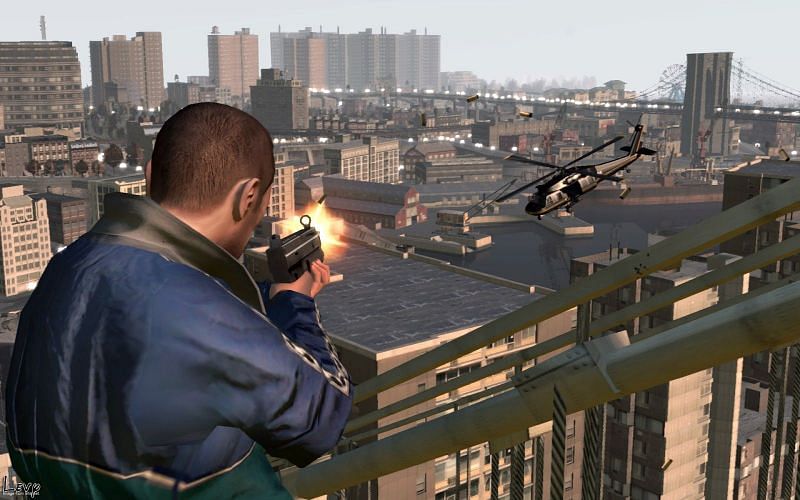 GTA 4 is a roller coaster of emotions (Image via the VideoGameGallery blog)