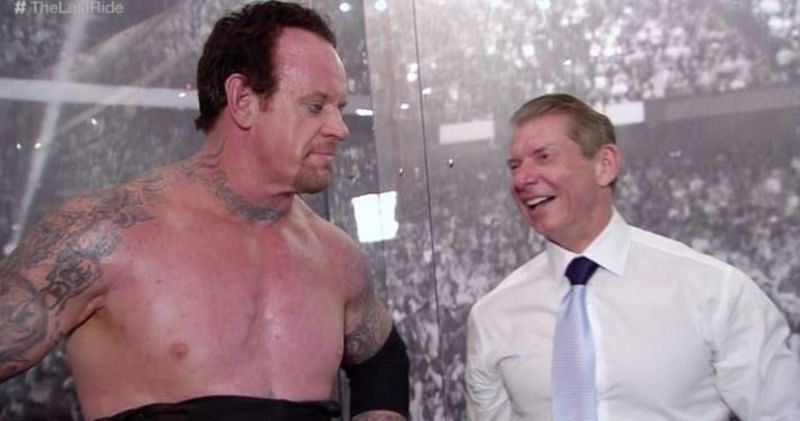 The Undertaker and Vince McMahon
