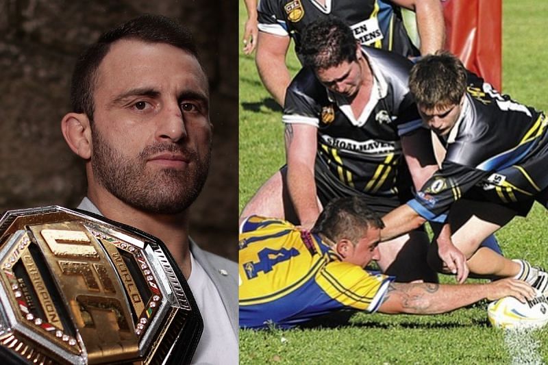 Which rugby team did Alexander Volkanovski play for?