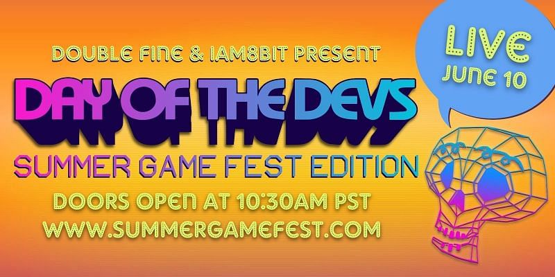 Day of the Devs, hosted by Double Fine, and Iam8bit, was announced for Summer Game Fest 2021. (Image by Summer Game Fest)