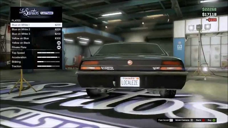 GTA 5 and GTA Online lets players make custom plates for their vehicles (Image via Hemi Goes Ham, YouTube)