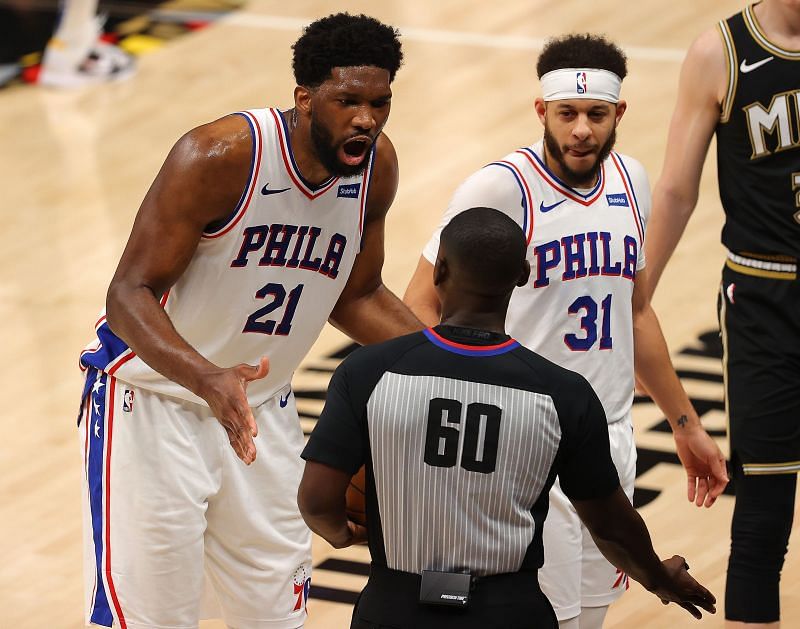 Is Joel Embiid playing tonight against the Atlanta Hawks in Game 7 of