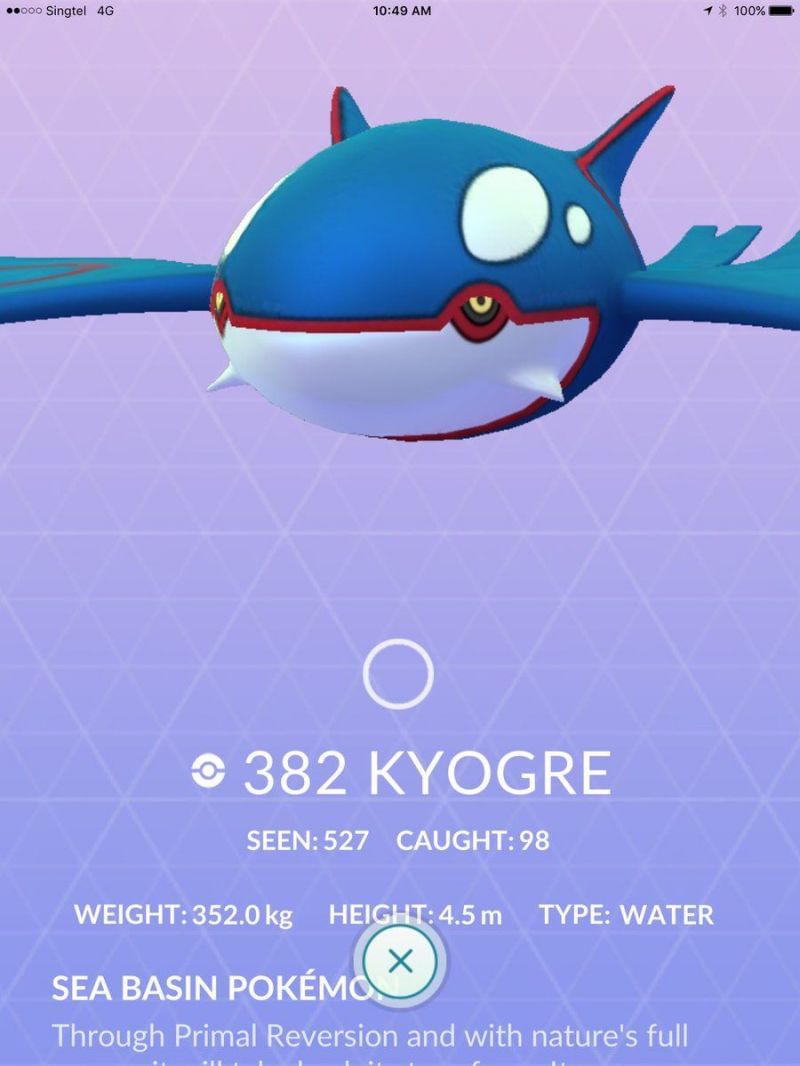 Kyogre Pokémon How to catch, Moves, Pokedex & More