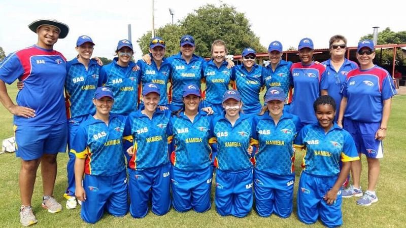 Namibia Women&#039;s Cricket Team (Image Courtesy: Cricket Namibia)