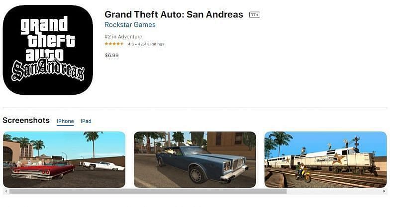 download gta sa free ios