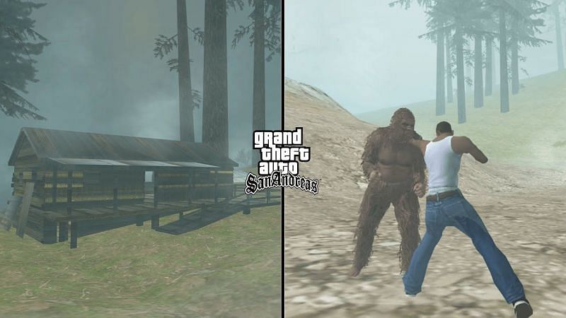 Bigfoot is the most popular hoax in GTA San Andreas that fans have spread rumors about (Image via Madd Smoke)