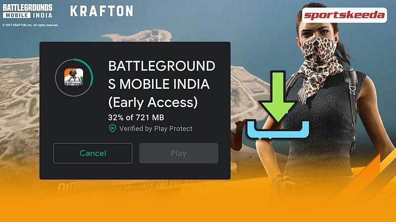 Battlegrounds Mobile India का अर्ली एक्सेस(Image Credit: Sportskeeda)