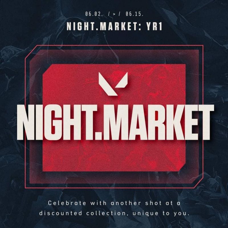 Night Market is coming back today with Valorant YR1 Events