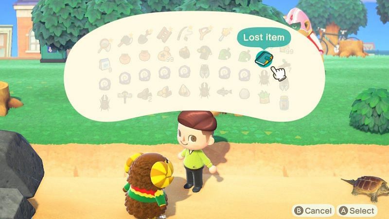 Lost items in Animal Crossing: New Horizons (Image via Nintendo Life)