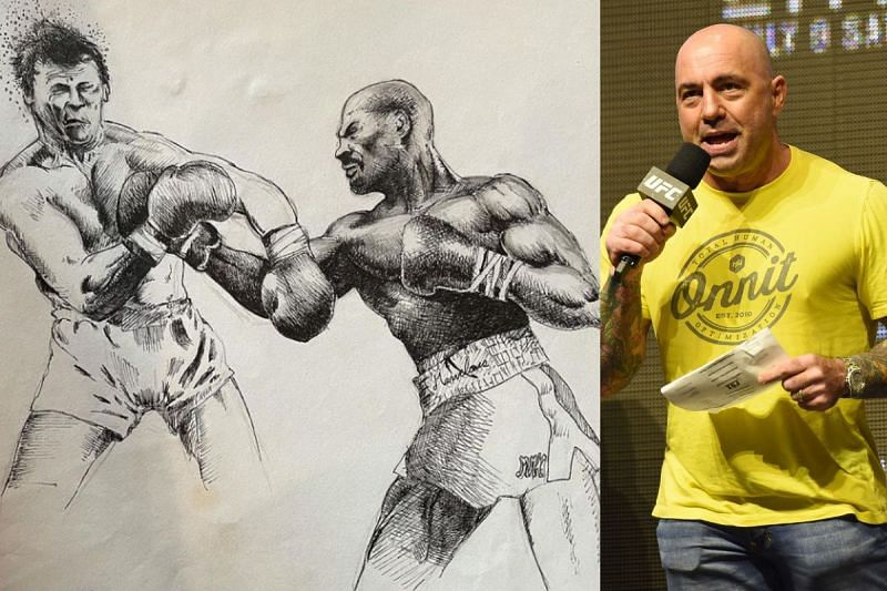 UFC Joe Rogan's interesting artwork