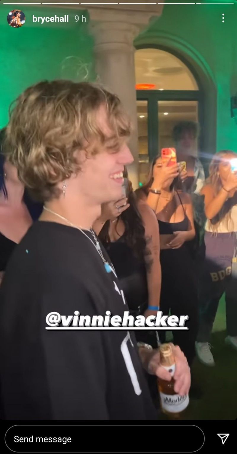 How old is Vinnie Hacker? Tana Mongeau, Bryce Hall, Tayler Holder and