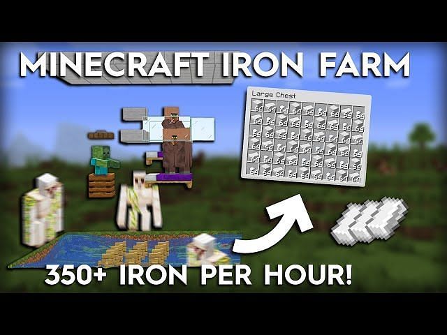 Vermaken bunker Anoniem Iron farms in Minecraft: Everything you need to know