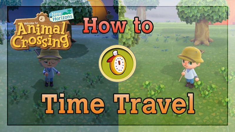 Animal Crossing: New Horizons Time Traveling guide (Image via Peekmp)