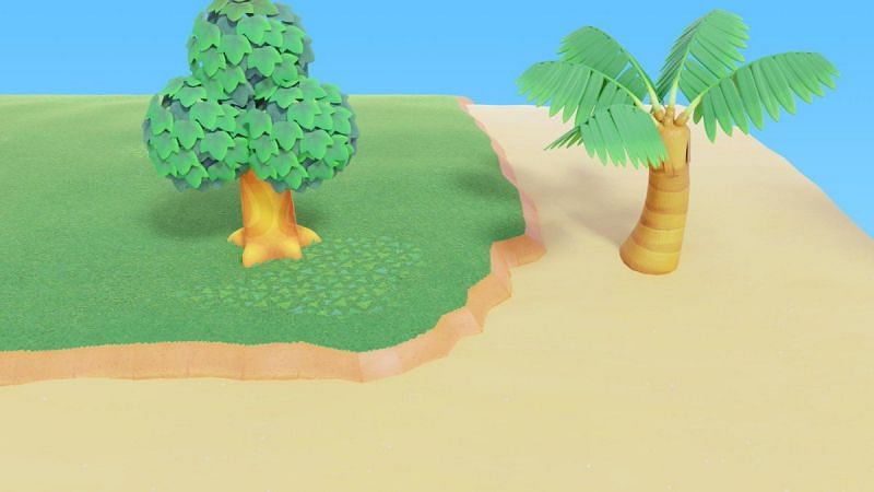 Trees in Animal Crossing. Image via Twitter