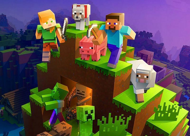 Players will need to have the same version of Minecraft to play across consoles and personal computers (Image via Mojang)