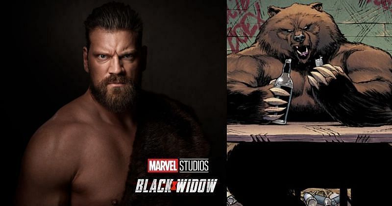 Ursa Major &quot;Russian mutant&quot; reference in Black Widow. Ursa Major in comics. (Image via: Marvel)