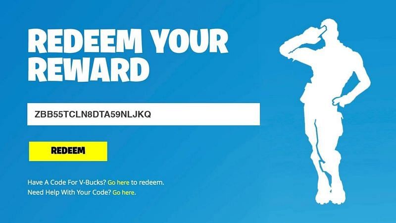 fortnite redeemable codes