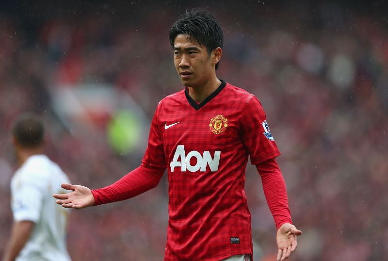 Shinji Kagawa spent two seasons at Manchester United