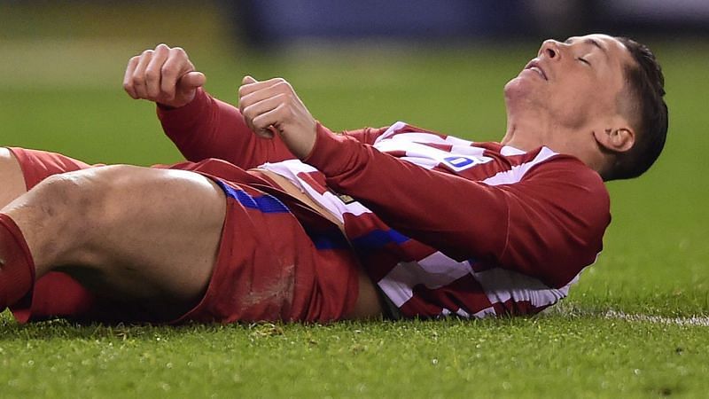 Fernando Torres suffered a horrific head injury after colliding with an opposition player.
