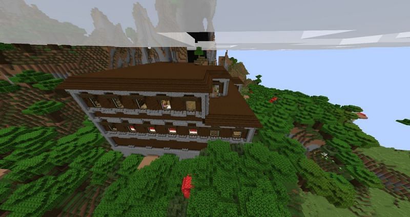 A woodland mansion (Image via Minecraft wiki)
