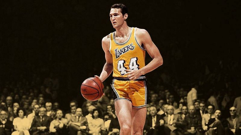 Jerry West of the LA Lakers in the 1969 NBA Finals