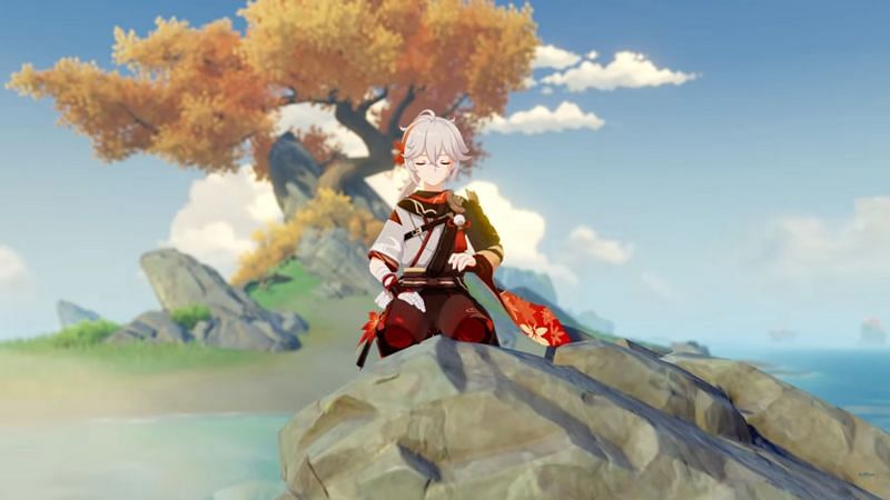 Kazuha&#039;s ascension materials can be found across Teyvat and the 1.6 archipelago. (image via miHoYo)