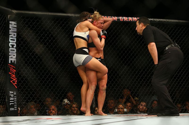 Ufc History When Miesha Tate Choked Out Holly Holm