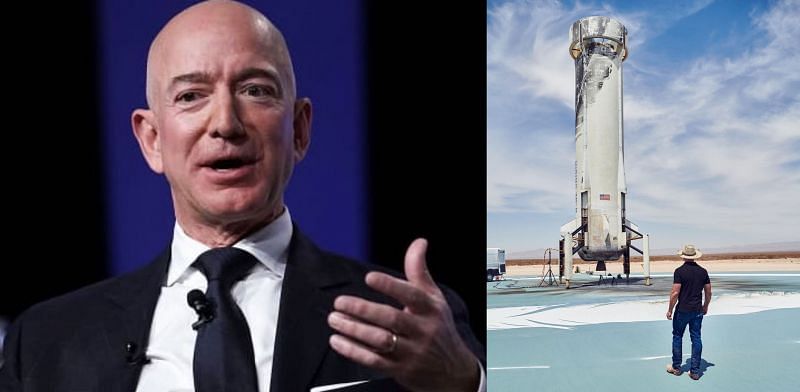 Former Amazon CEO, Jeff Bezos. (image via: Alex Wong / Getty Images, and Instagram/JeffBezos