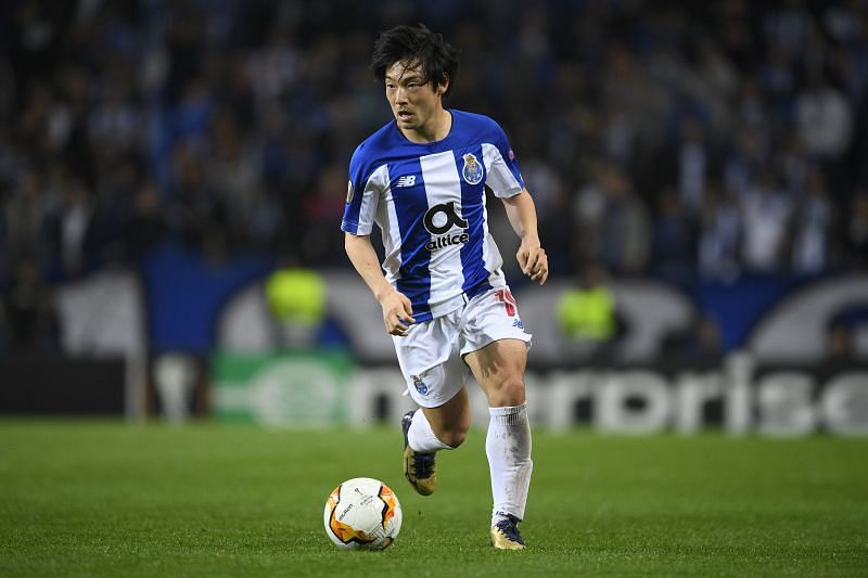 Shoya Nakajima in action for Porto