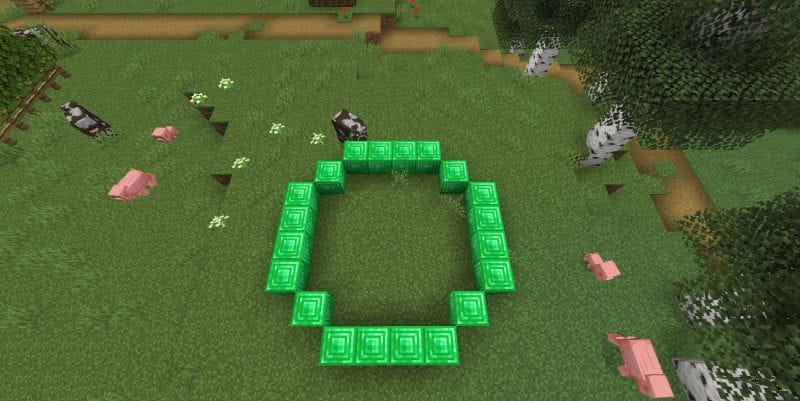 How to make a perfect circle in Minecraft Java Edition easily