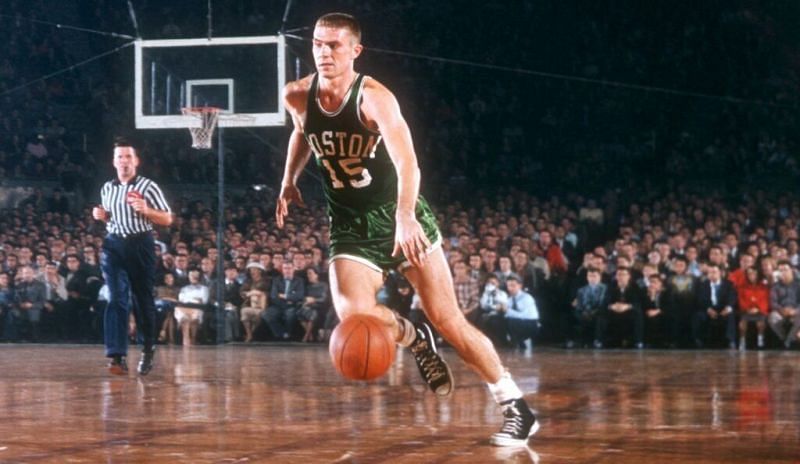 Tom Heinsohn of the Boston Celtics [Source: The Athletic]